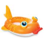 Лодка детская надувная Intex Золотая рыбка 132х94см Pool Cruisers от 3-6 лет до 27 кг