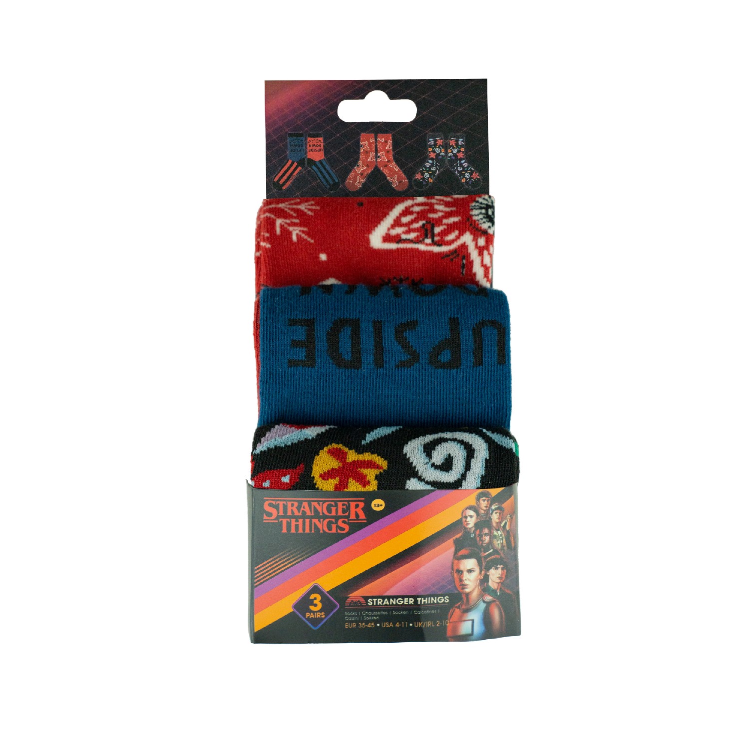 Носки 3 пары Stranger Things 41000018326 - фото 5