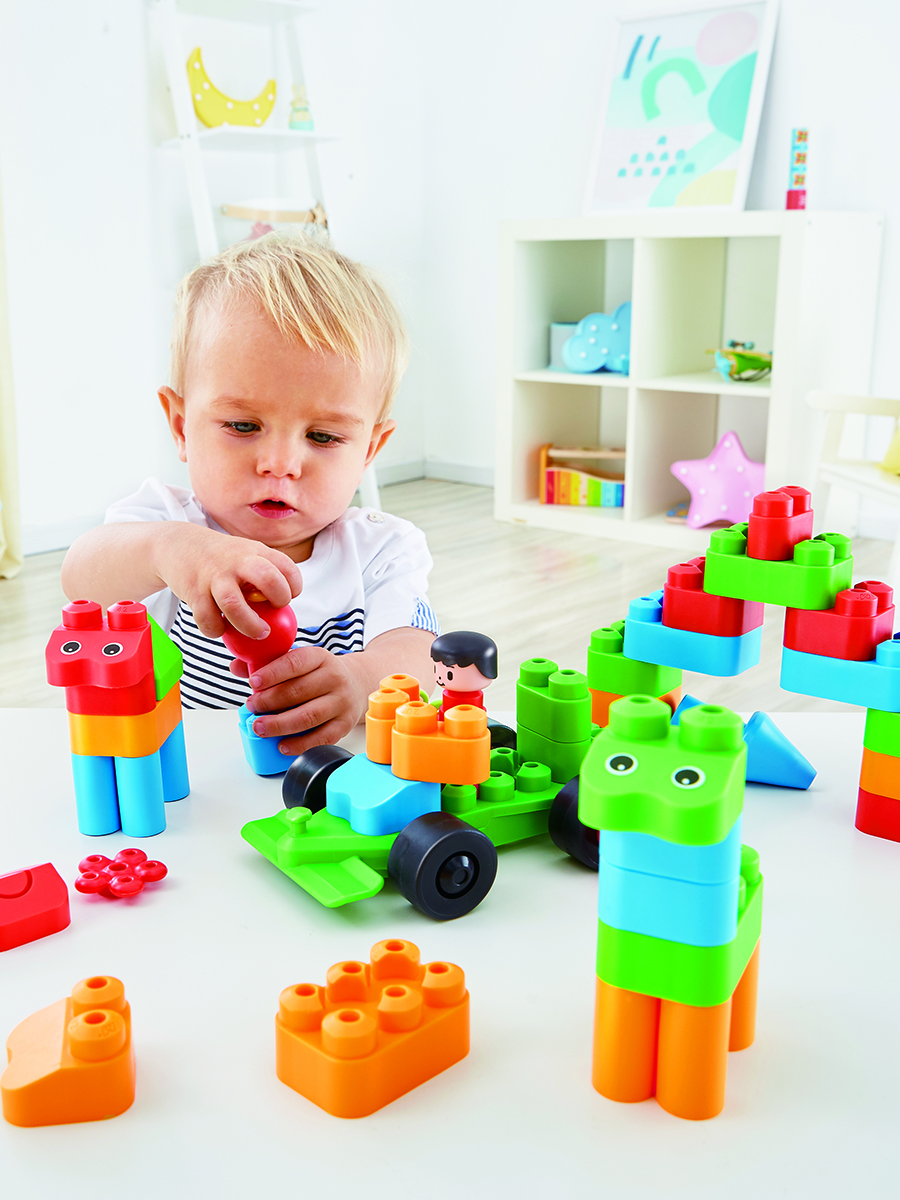 Конструктор Hape из мини-блоков 50 дет. - фото 2