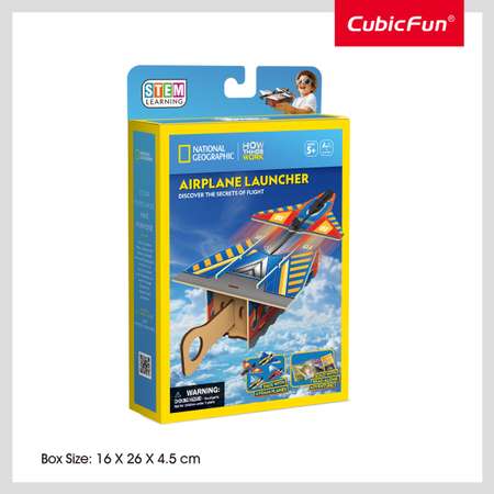 Пазл CubicFun Пусковая установка самолета