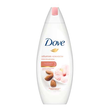 Гель-крем DOVE Миндальное молочко 225 мл 1 шт.