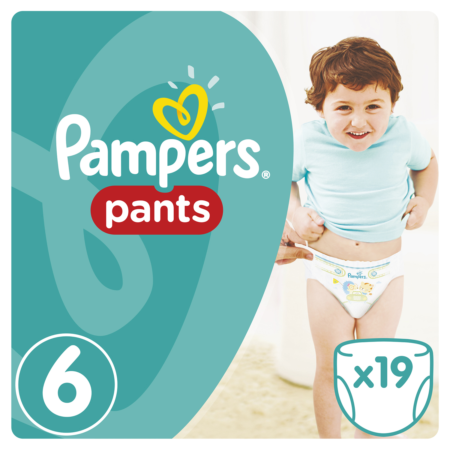 Трусики Pampers Pants 6 (16+ кг) 19 шт. - фото 1