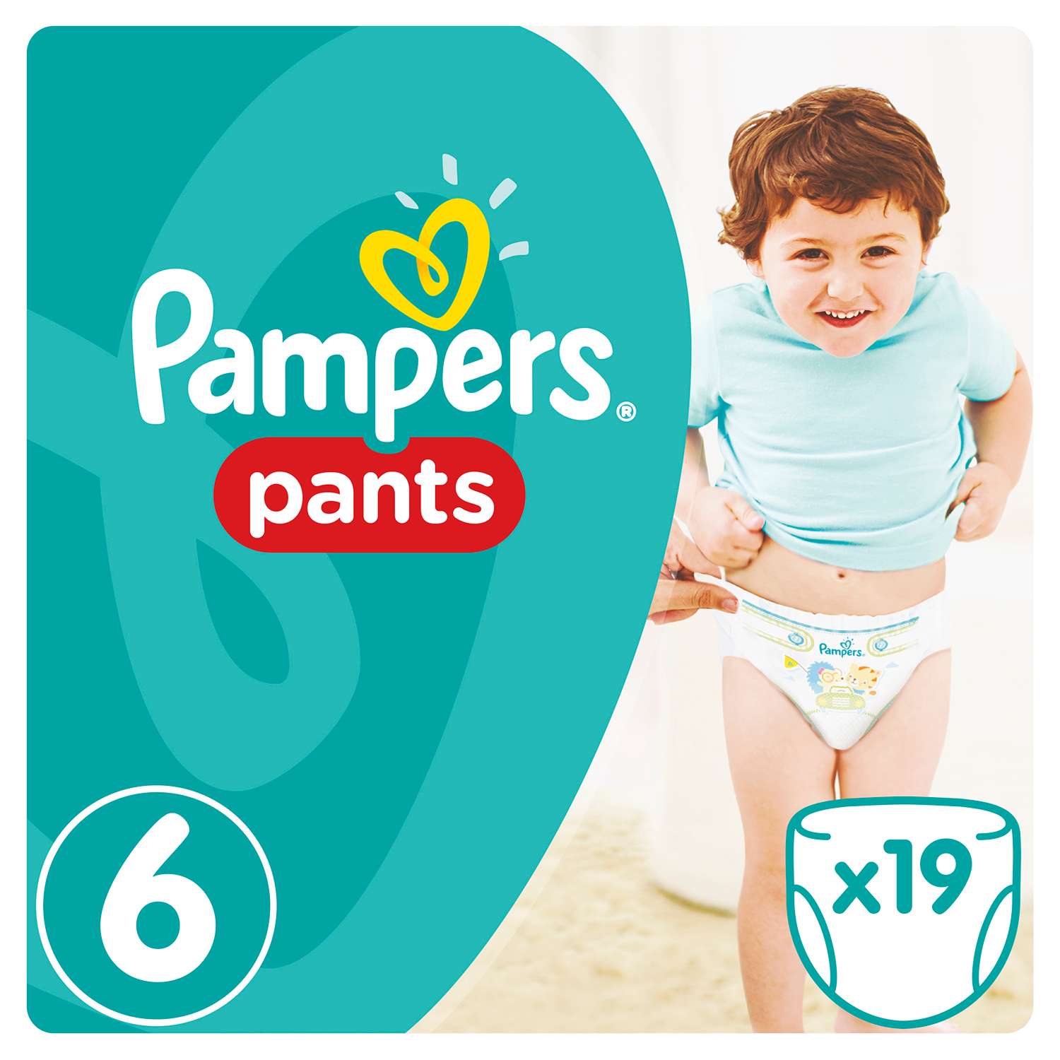 Трусики Pampers Pants 6 (16+ кг) 19 шт. - фото 1