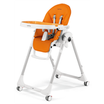 Стульчик для кормления Peg-Perego Prima Pappa Follow Me оранжевый