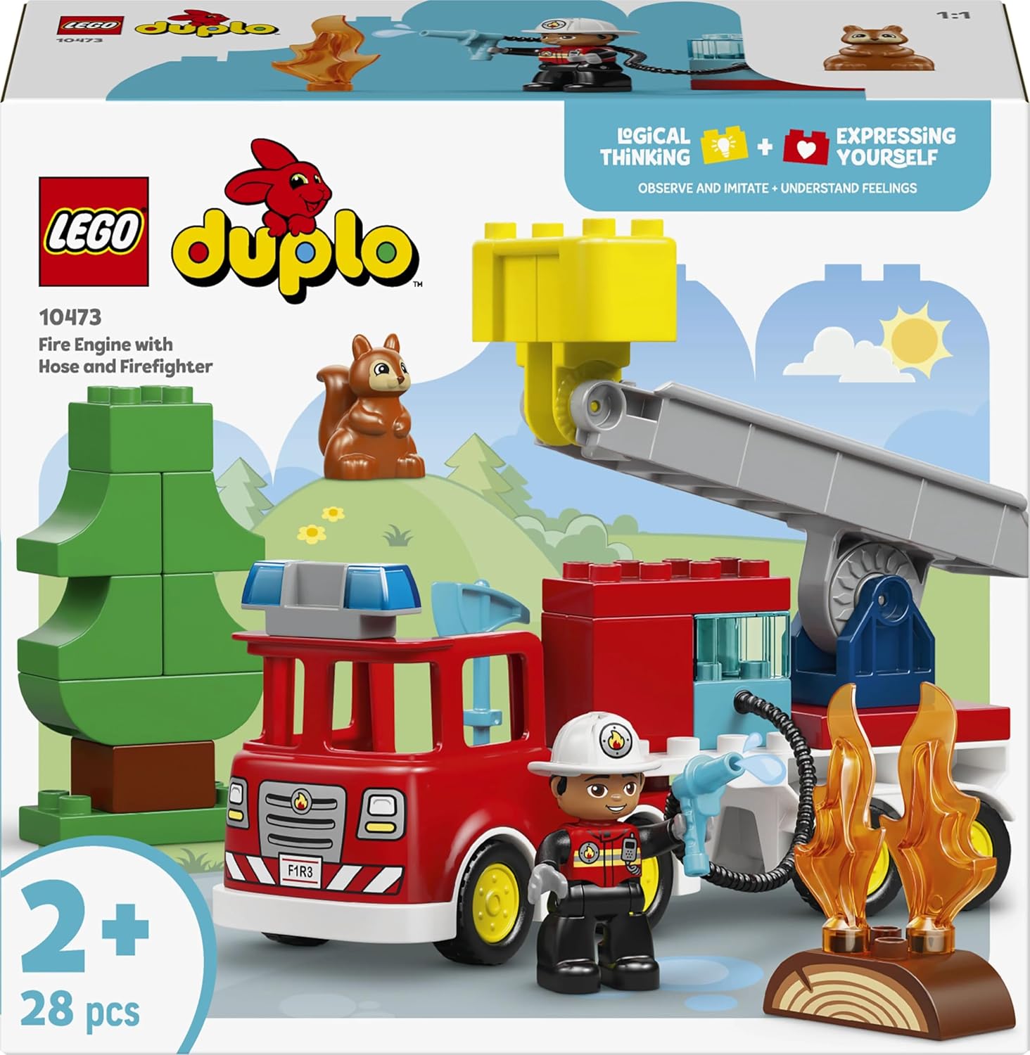 Конструктор LEGO DUPLO Пожарная машина 28 дет. - фото 2