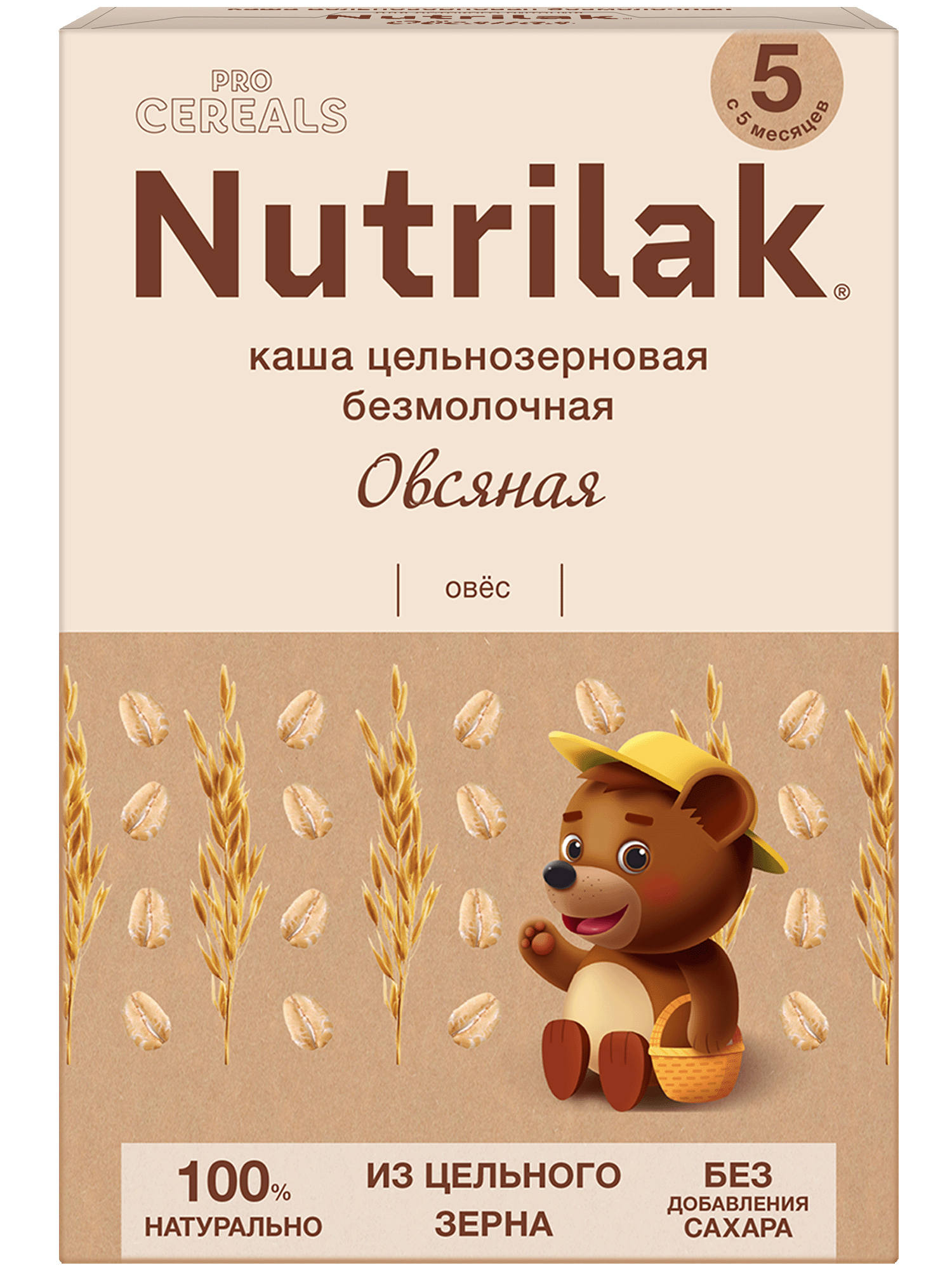 Каша безмолочная Nutrilak Premium Procereals овсяная 200г с 5месяцев - фото 1