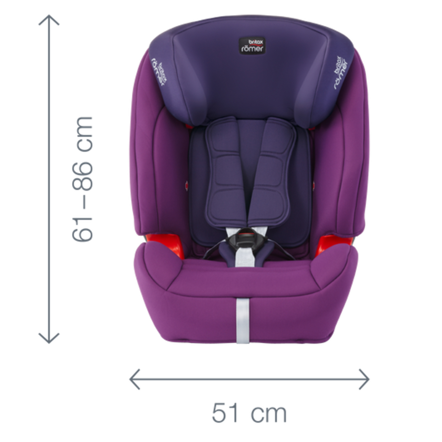 Автокресло Britax Roemer Evolva Cosmos Black 1/2/3 (9-36 кг) - фото 6