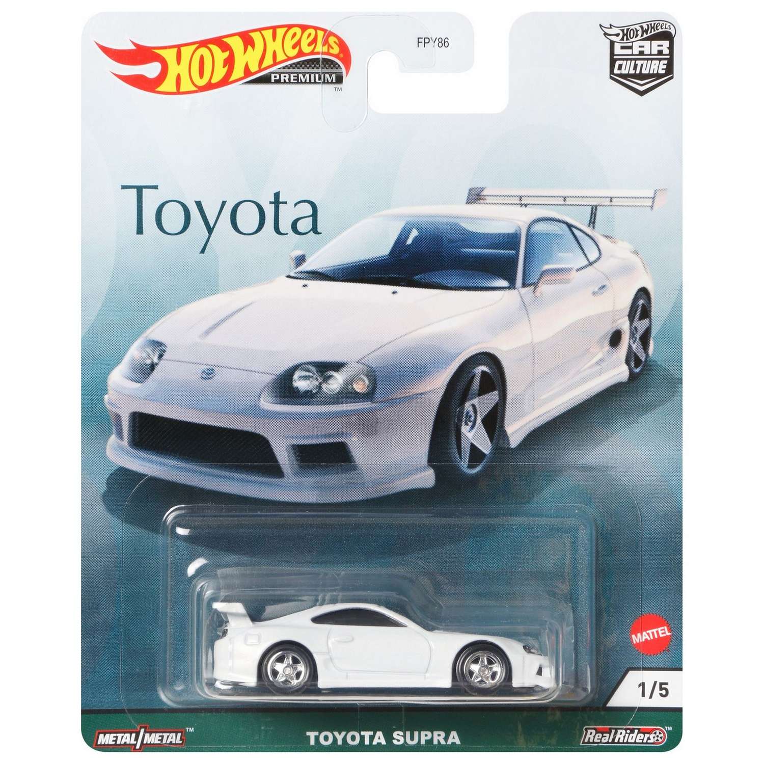 Автомобиль Hot Wheels Toyota Легенда кольцевых гонок 1:64 FPY86 - фото 2