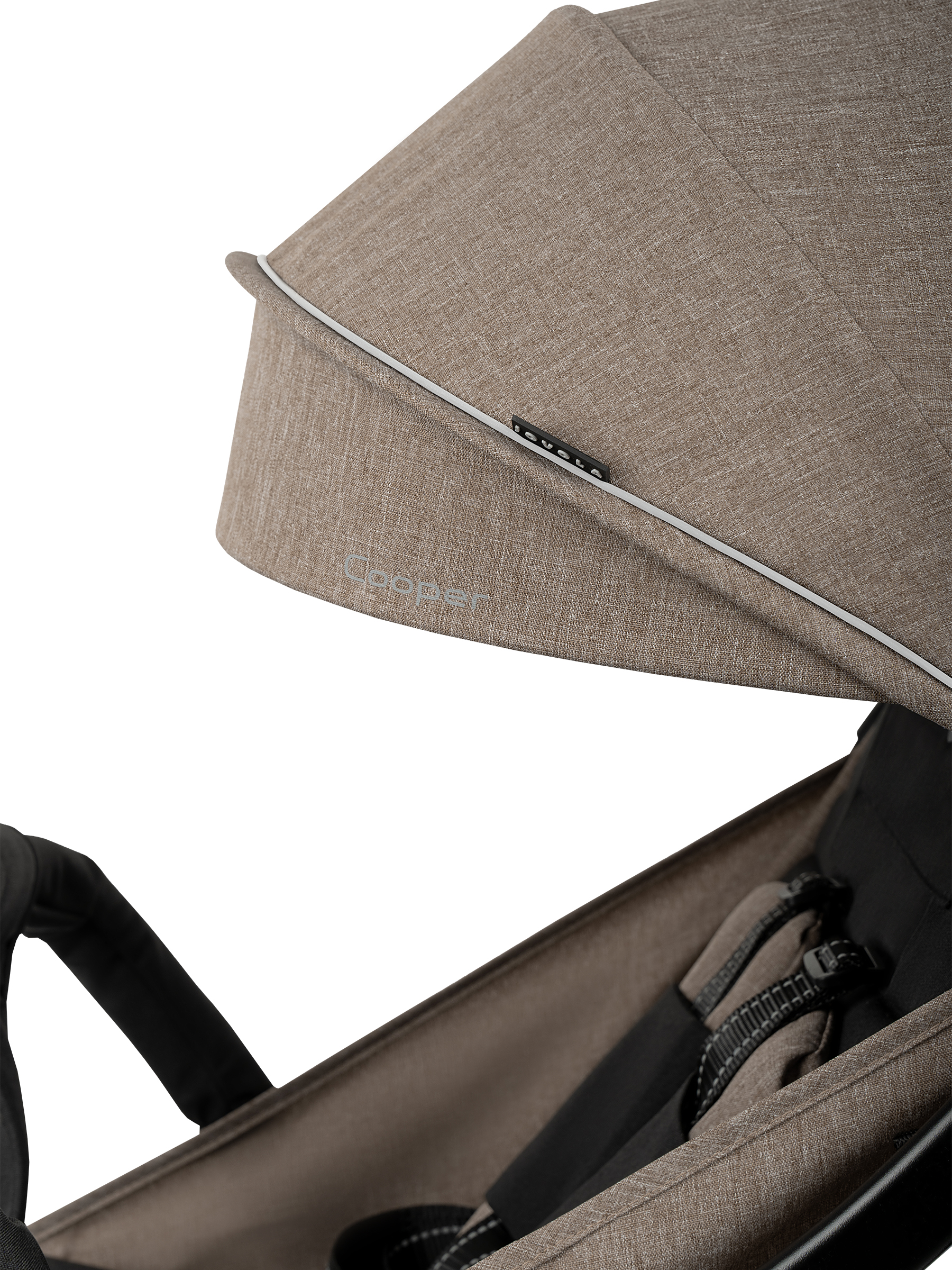 Коляска прогулочная JOVOLA Cooper темно-бежевый - фото 28