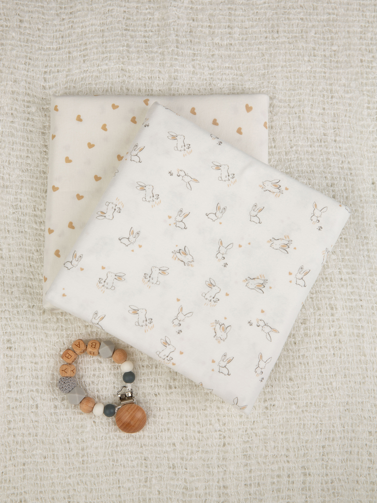 Пелёнка inlovery Легкость трикотаж 90х120 см 2 шт. - фото 12