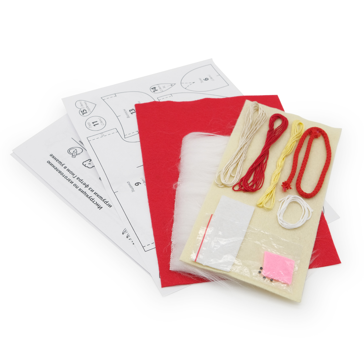 Набор для творчества Кукла Перловка шитье - фото 2