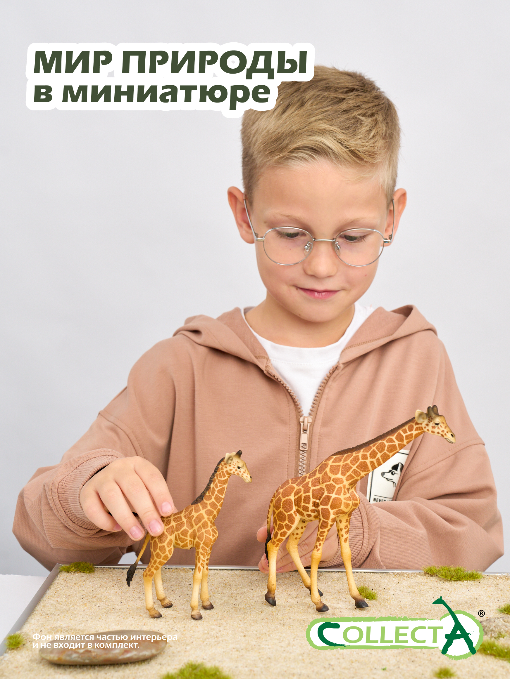 Фигурка Collecta Жеребенок Сетчатого Жирафа - фото 7