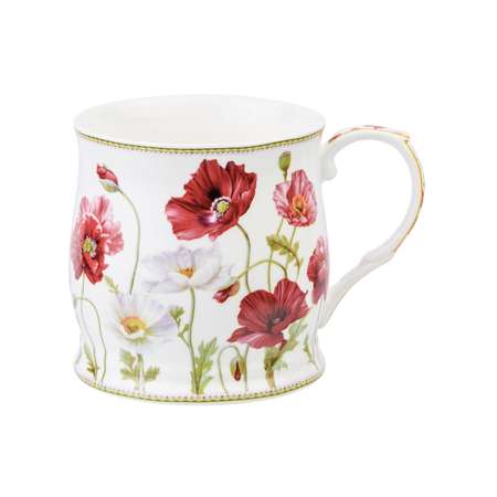 Кружка Elan Gallery 350 мл 11.5х8.5х8.5 см Маки
