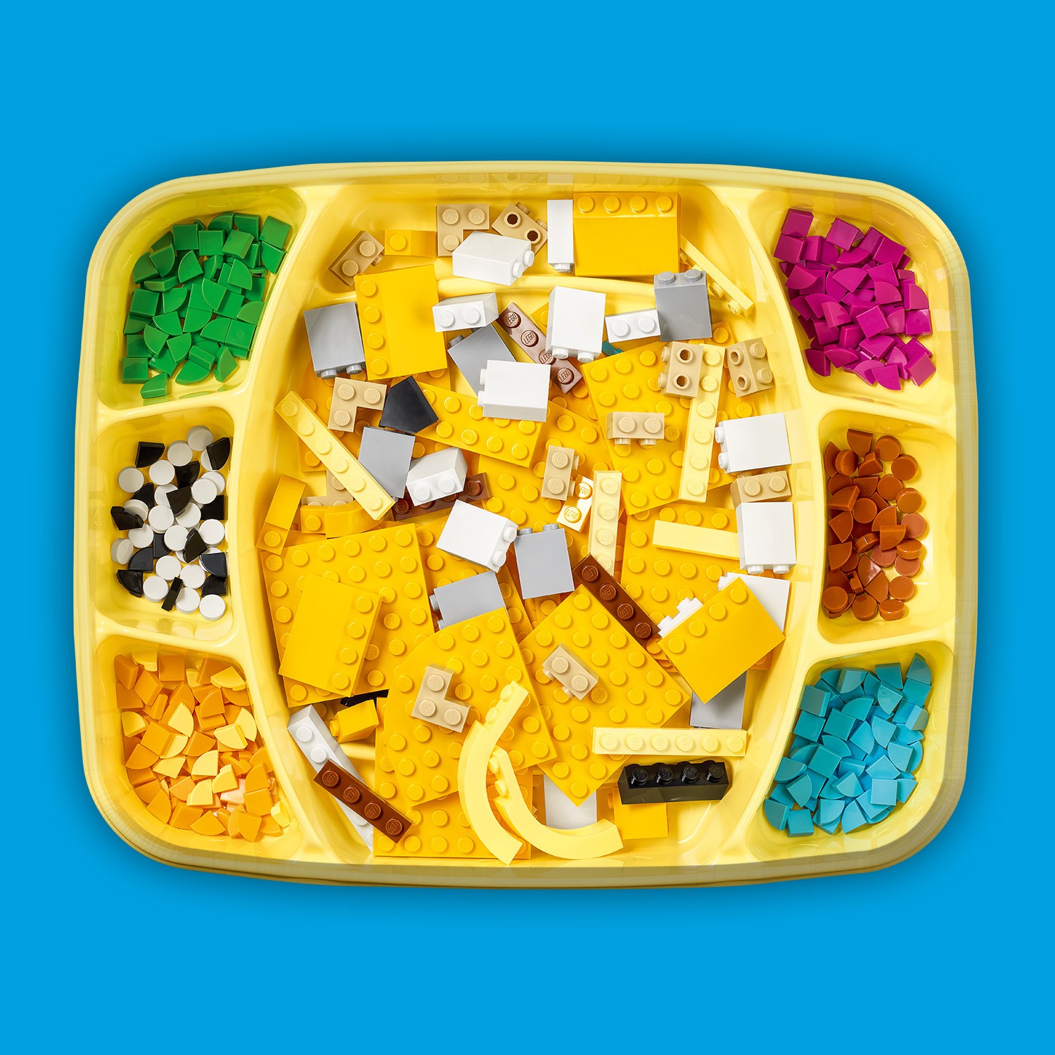 Конструктор LEGO DOTS Подставка Милый банан блочный - фото 9