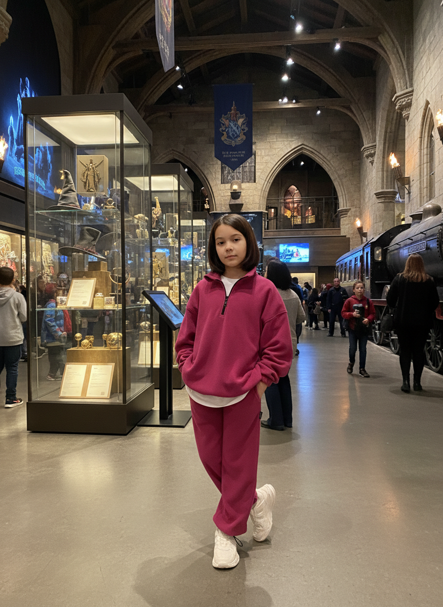 Костюм флисовый ULTRA 7074-ул фуксия - фото 3