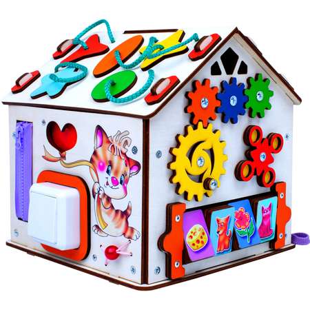 Игрушка Jolly Kids бизиборд Котик