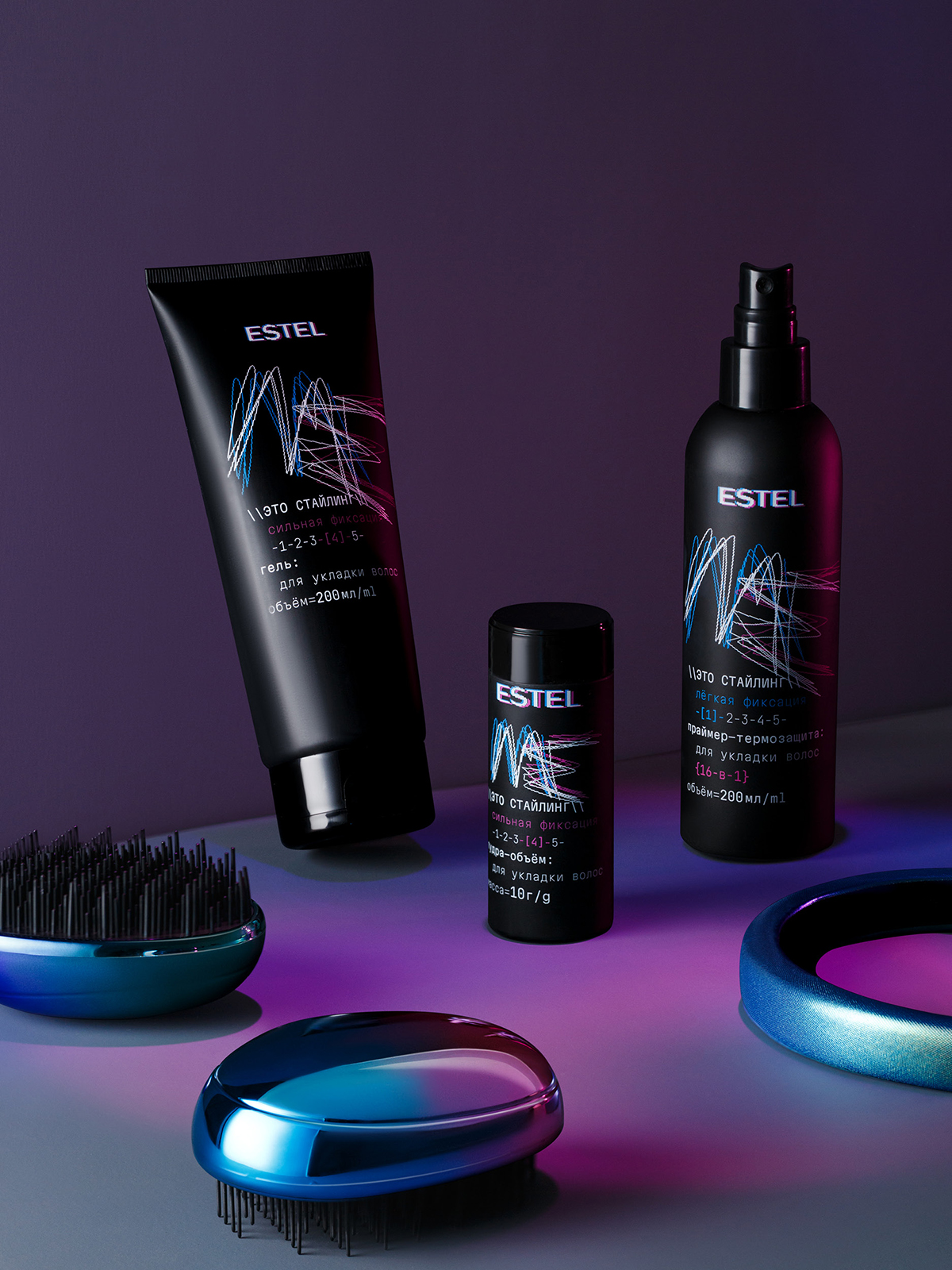 Пудра-объем для укладки волос ESTEL ME Это стайлинг сильной фиксации 10 г - фото 6