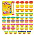 Масса для лепки Hasbro Play Doh 50шт. Супер-радуга