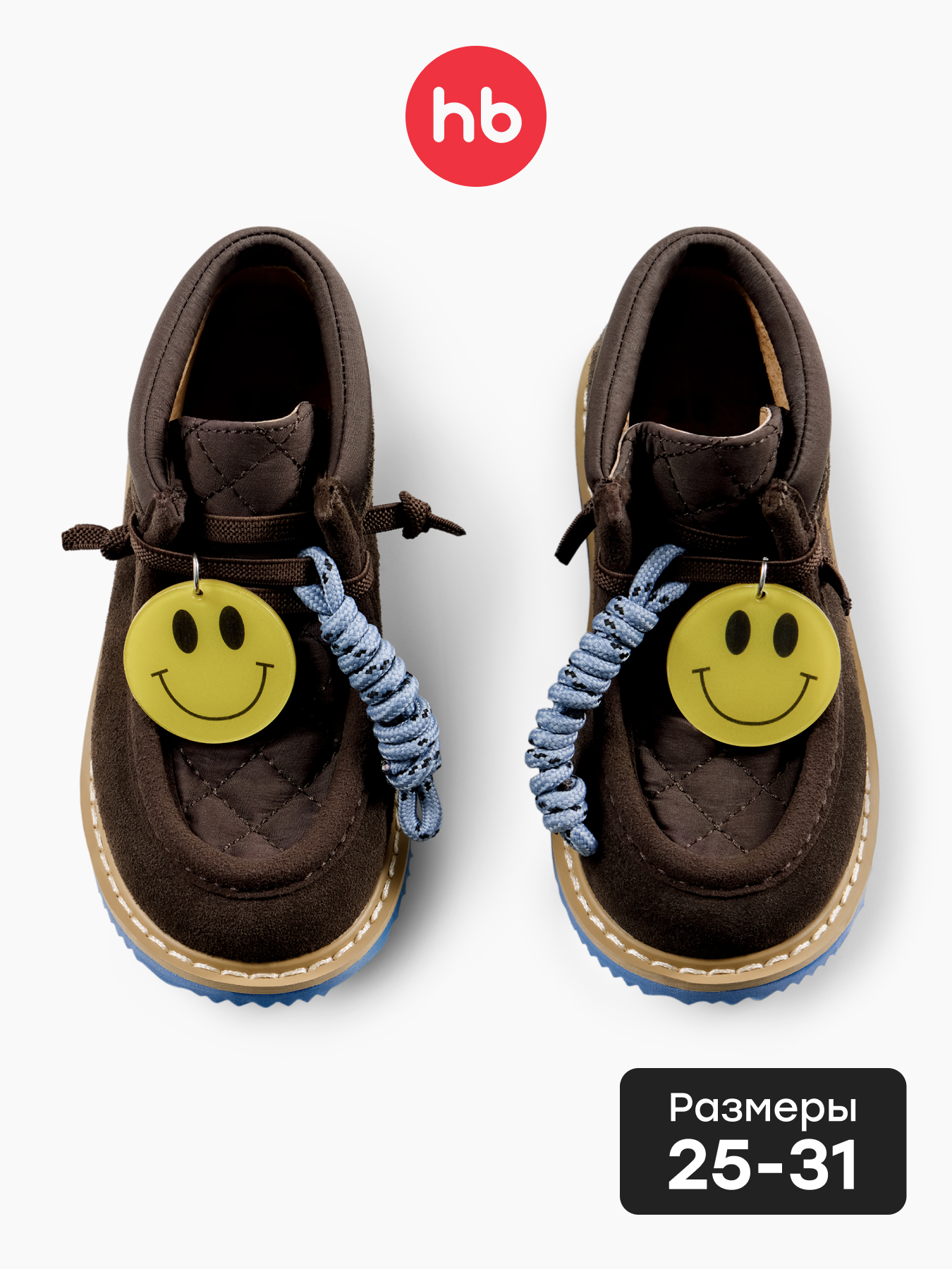 Ботинки Happy Baby 86673_brown - фото 2