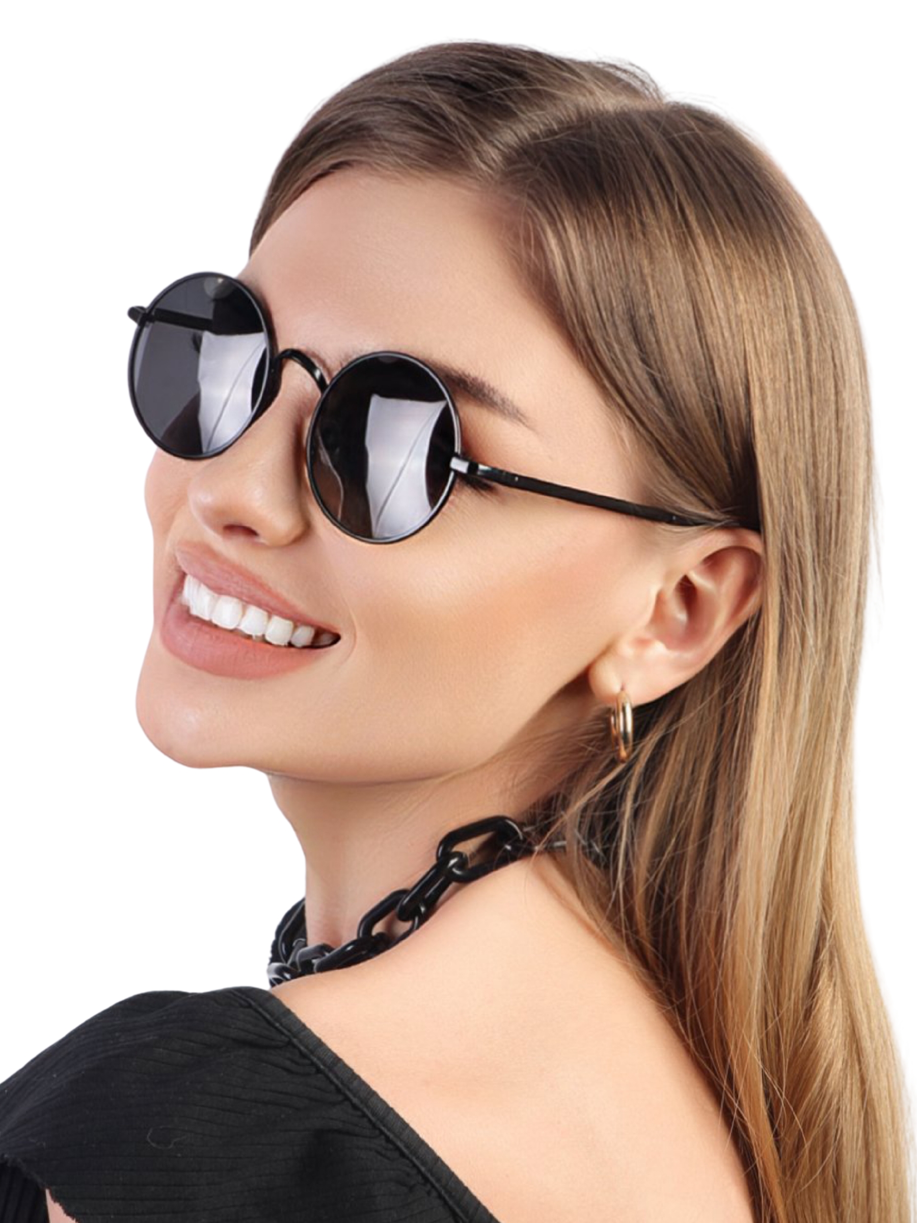 Очки солнцезащитные Pretty Mania RDT021-MTBK - фото 1