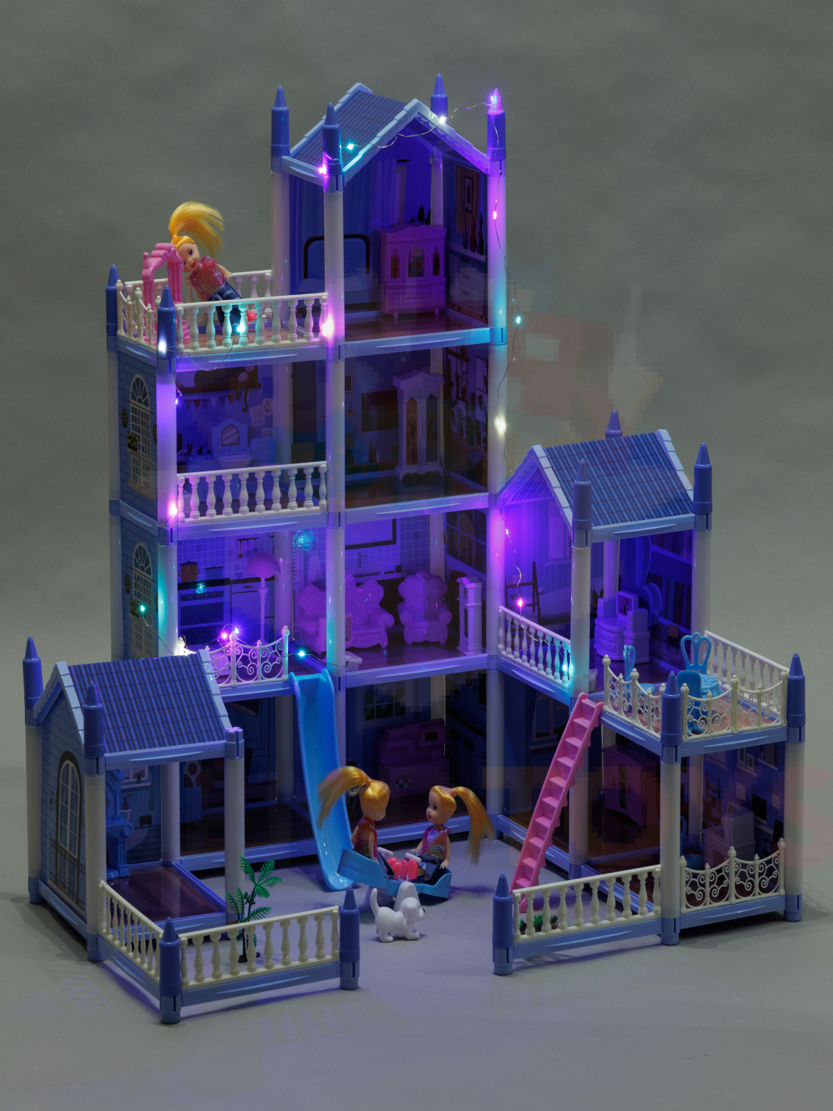 Домик для кукол TrendToys 61 см с мебелью LDG102 - фото 12