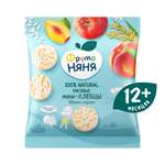 Хлебцы ФрутоНяня рисовые яблоко-персик с 12 мес 30 г