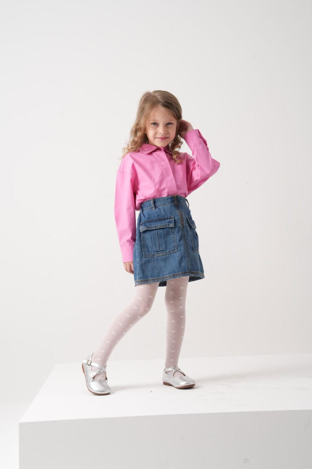 Колготки ALEX YVN KT-AMI-40D-white - фото 2