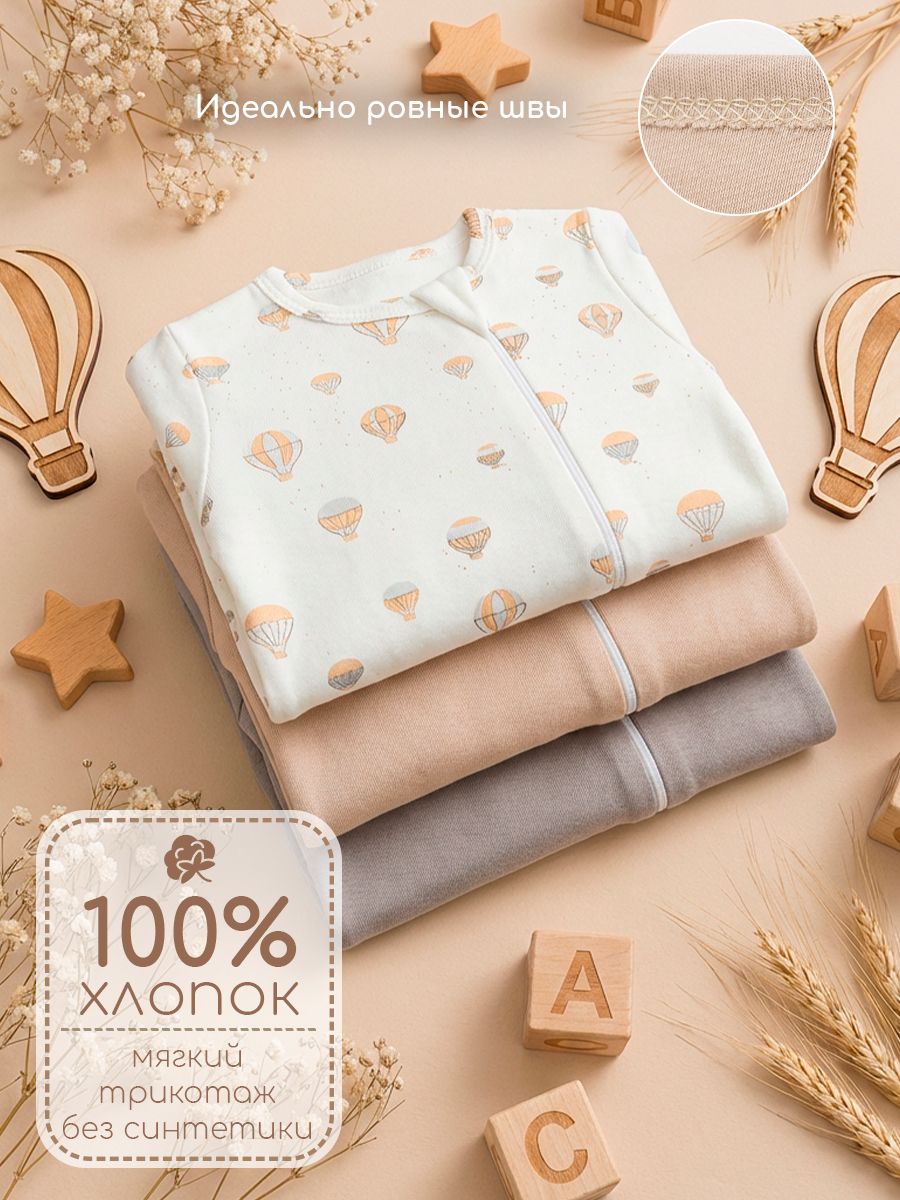 Комбинезон 3 шт Milimbi 0304.91/ВЗШ - фото 17