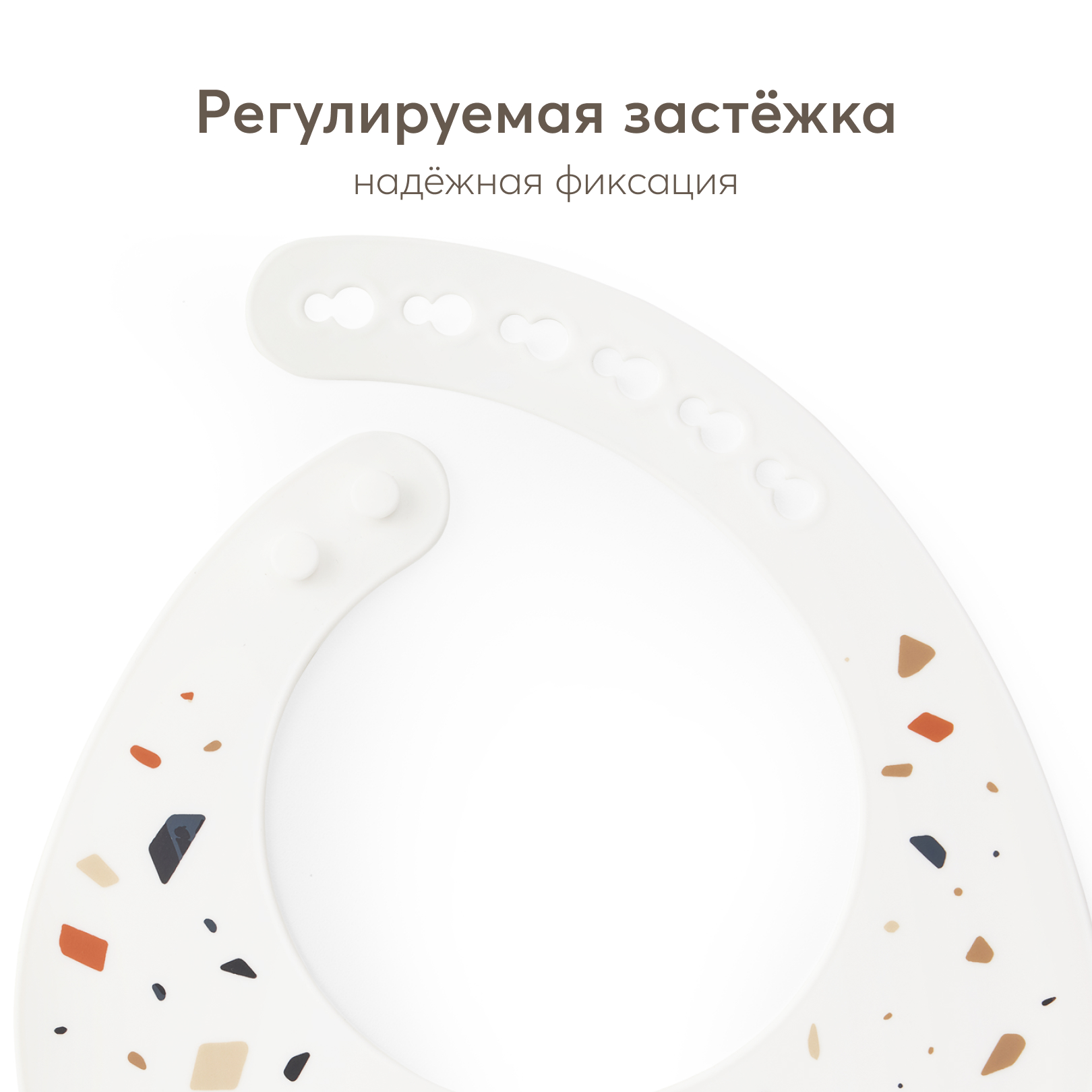 Нагрудник Happy Baby силикон в ассортименте - фото 3