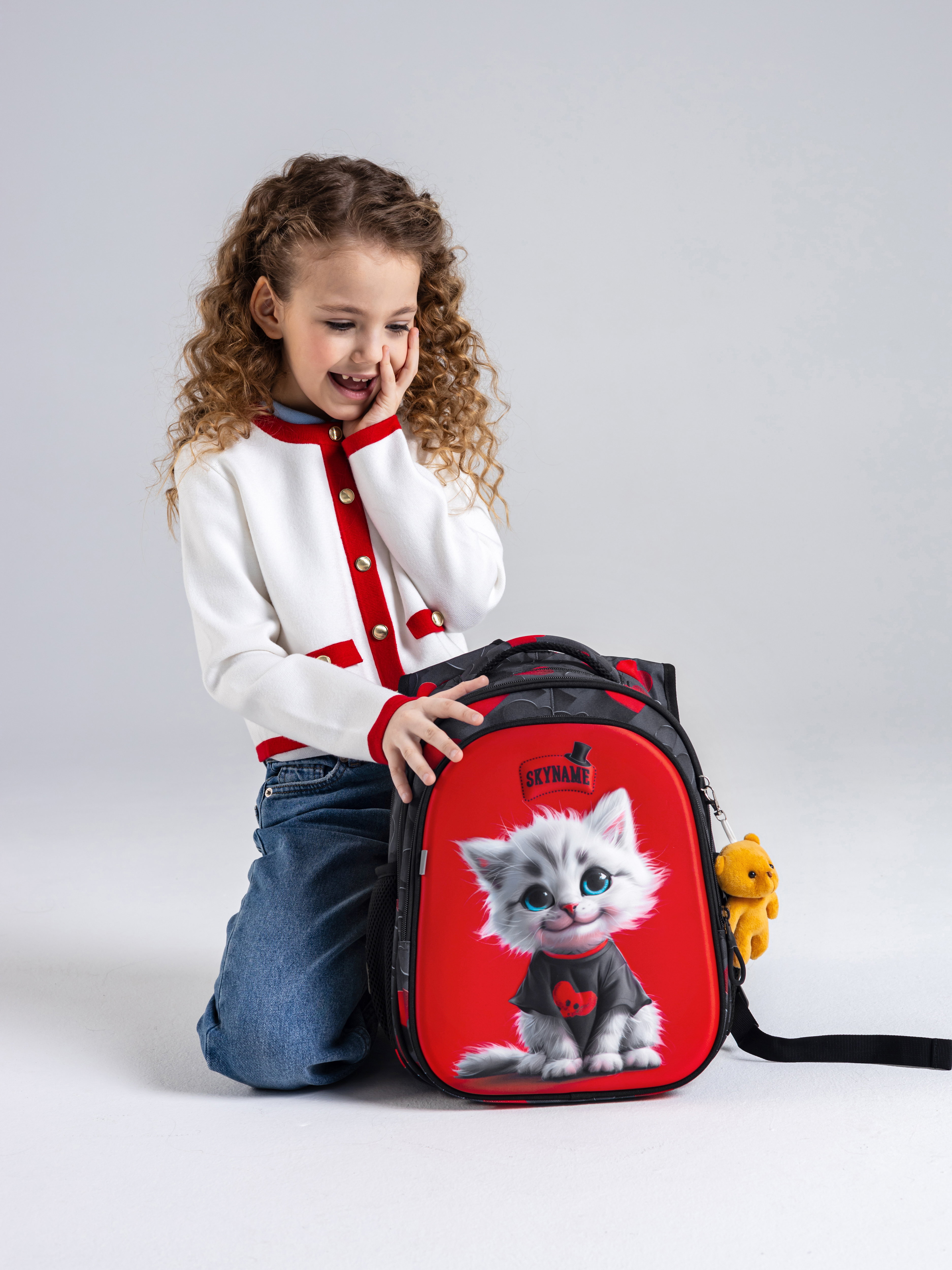 Рюкзак SkyName 1-4 класс, набор 4 в 1 - фото 5