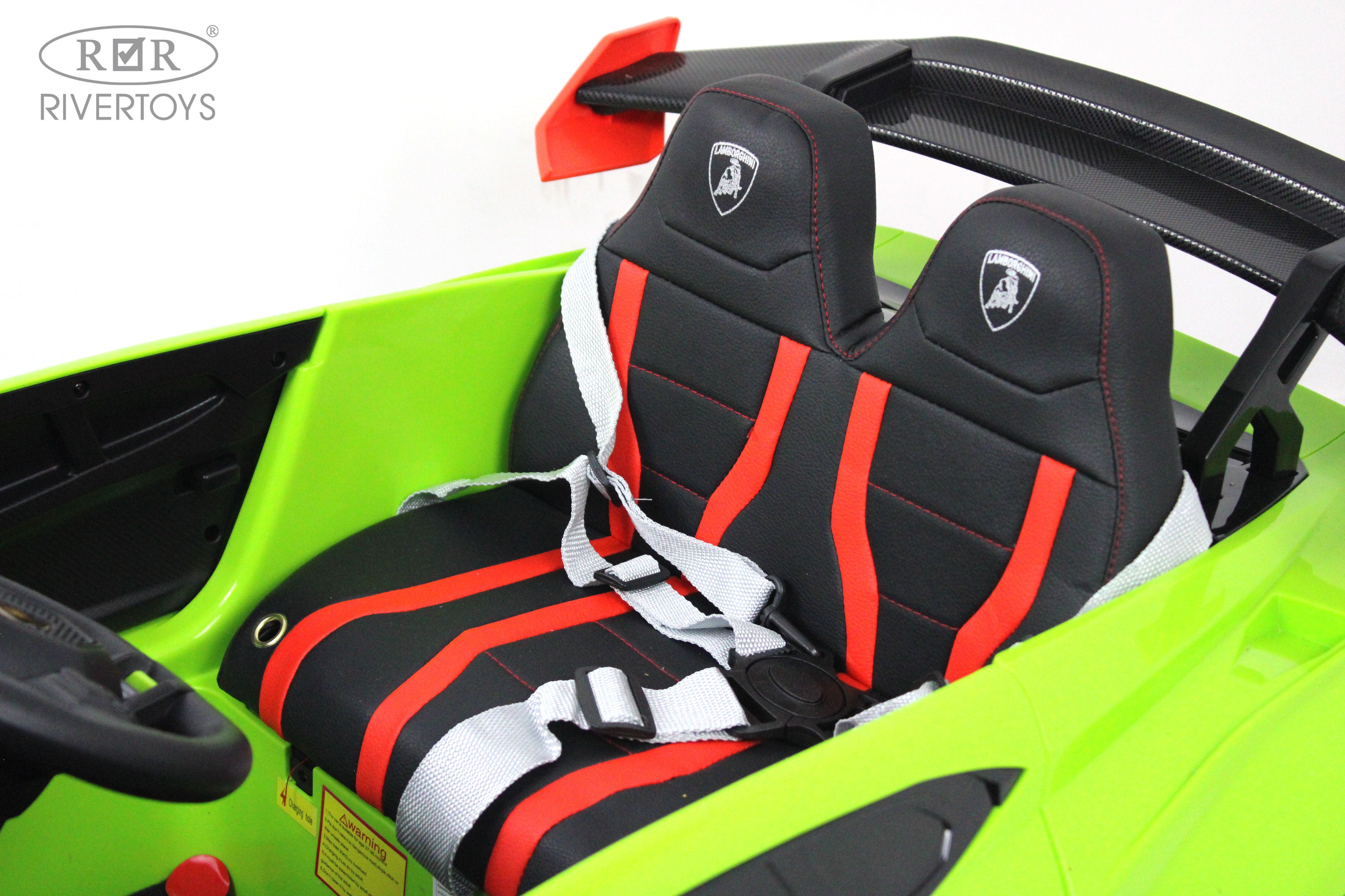 Электромобиль RIVERTOYS Lamborghini E888EE-GREEN С пультом ДУ - фото 17