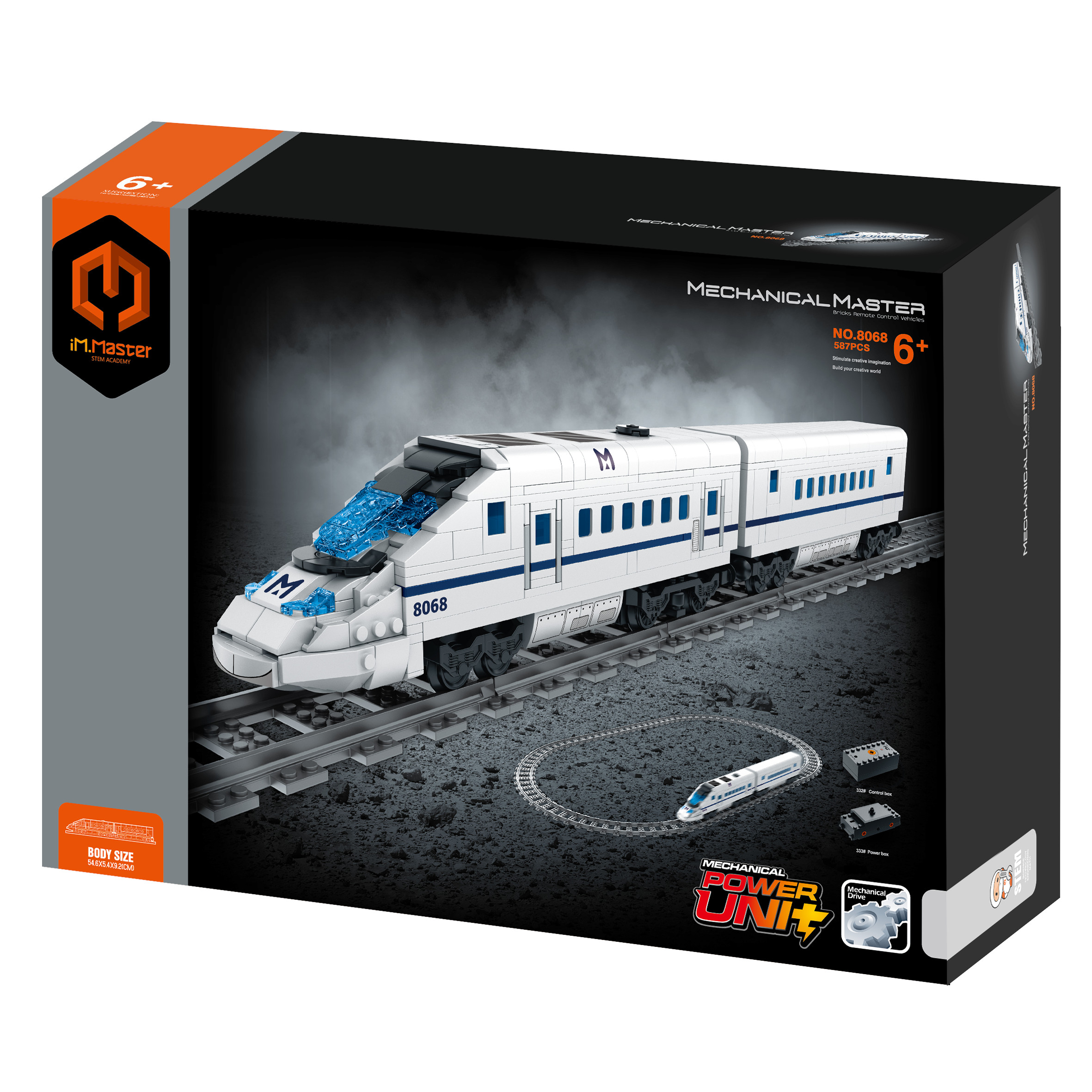 Конструктор Im.Master Поезд 587 дет. - фото 1