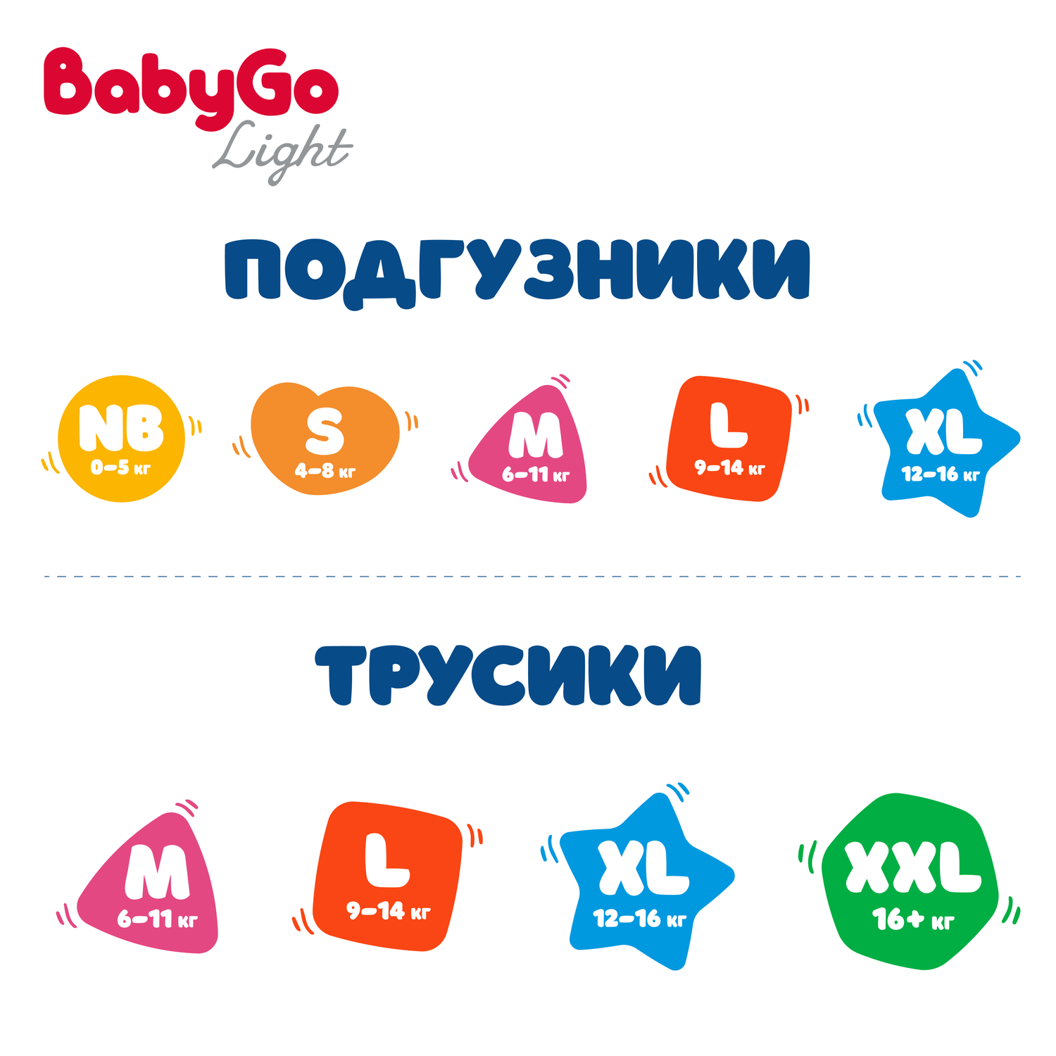 Трусики BabyGo ультратонкие 5 (12-16) 38 шт. - фото 5