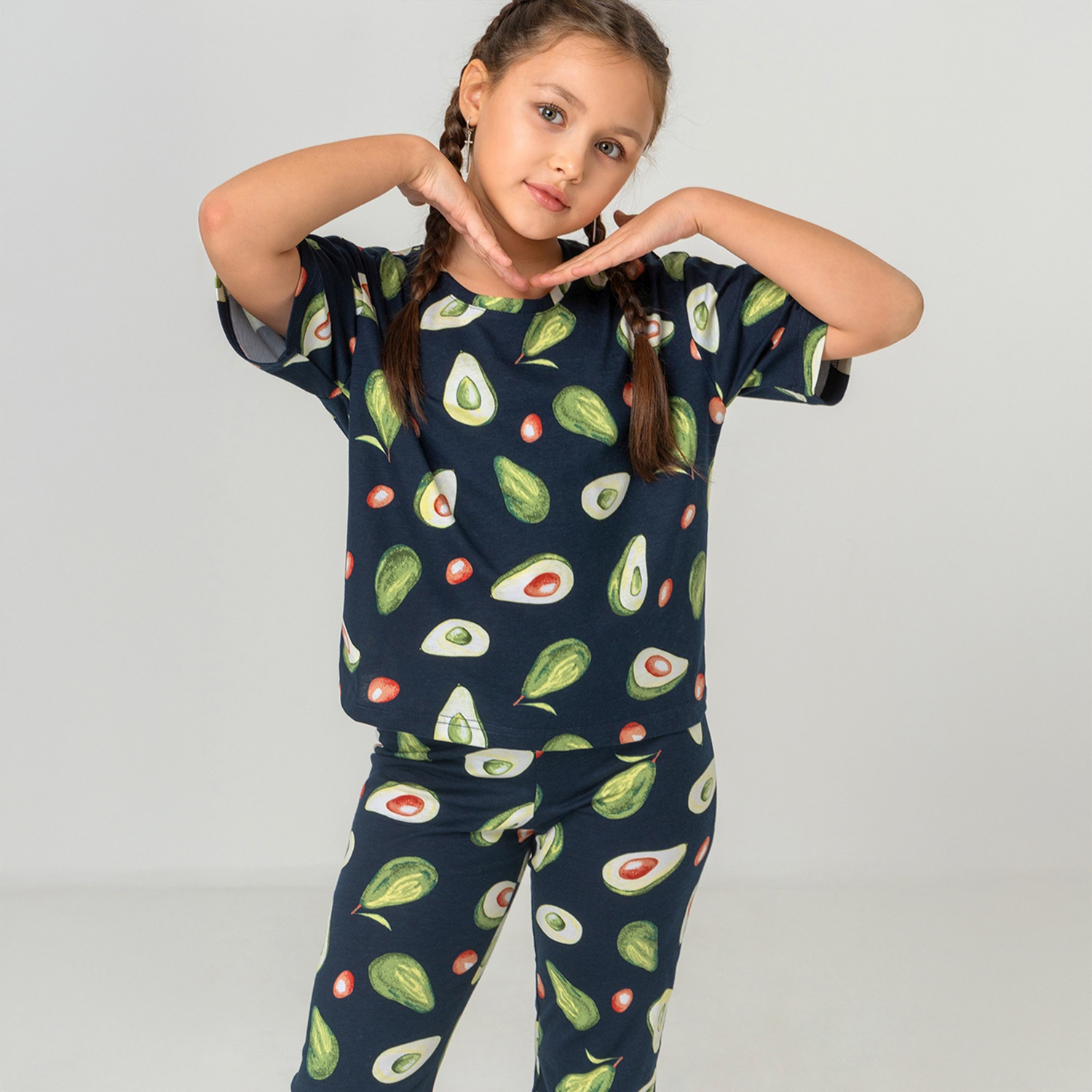 Пижама HappyFox HF6000DSPавокадо - фото 1