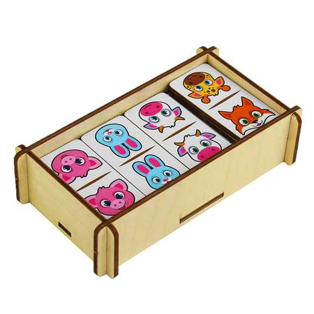 Настольная игра Лесная мастерская Домино