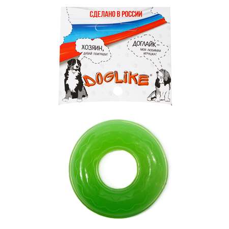 Игрушка для собак Doglike Кольцо мини Зеленый