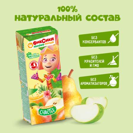 Нектар Фиксики яблоко-груша 200мл с 4месяцев
