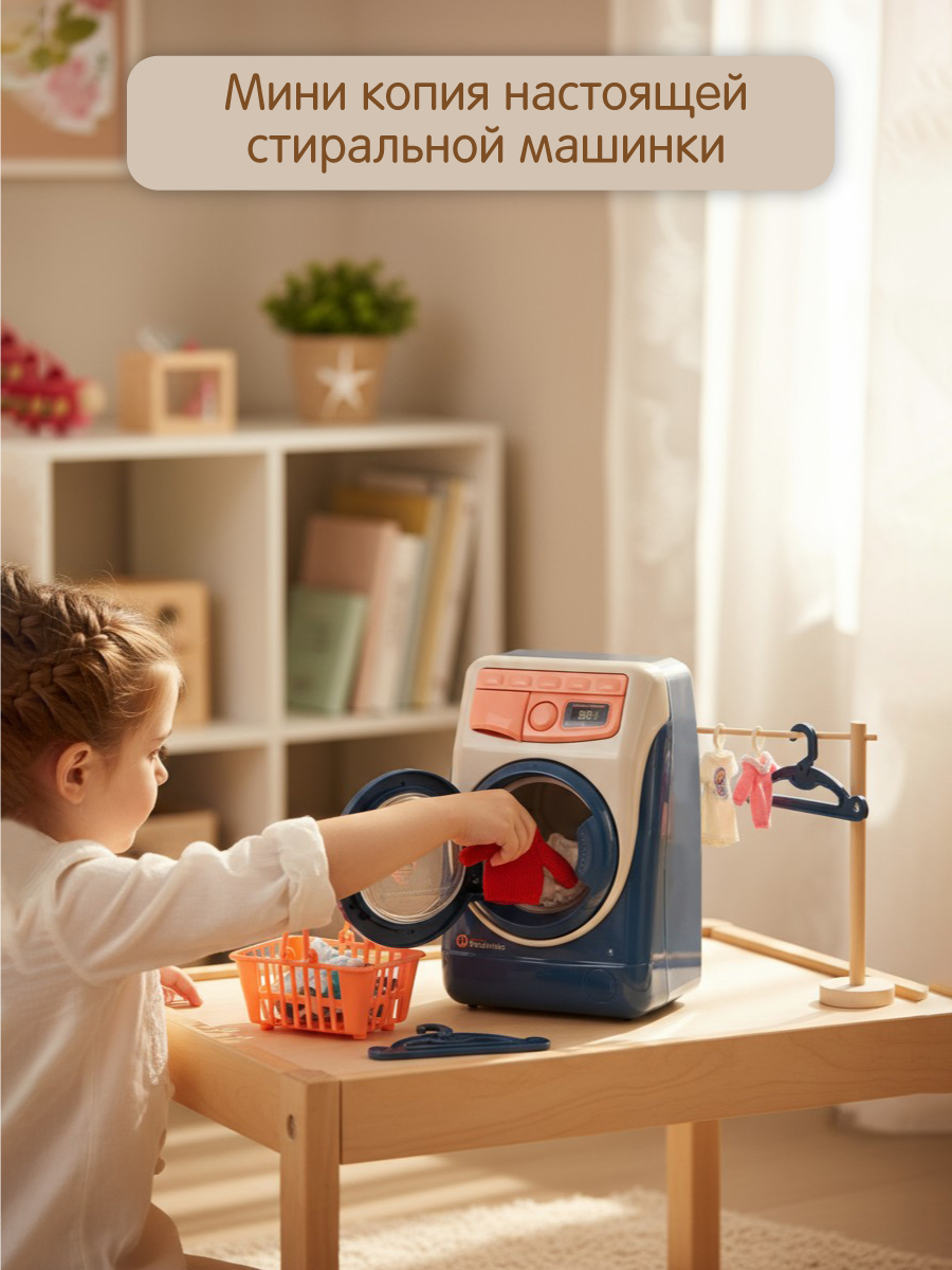 Игрушка Veld Co стиральная машина - фото 8