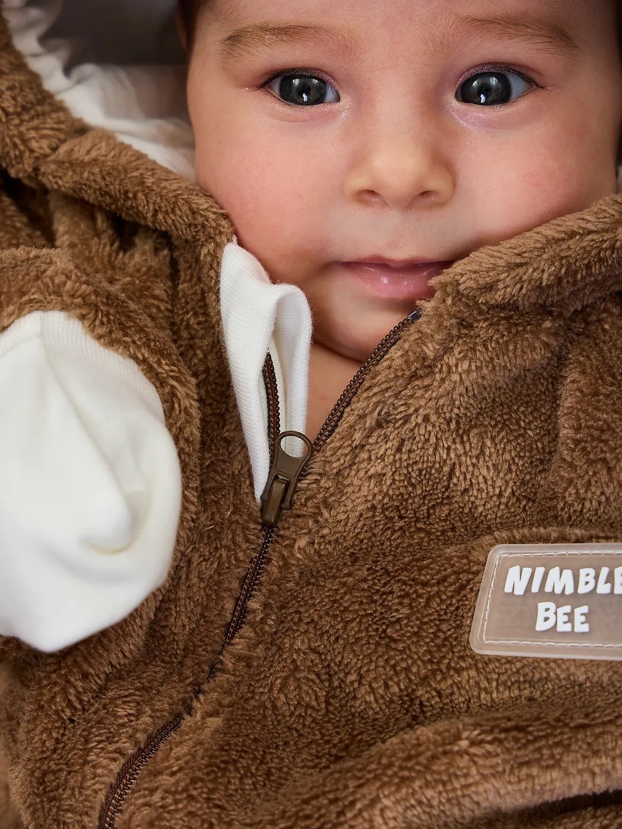 Комбинезон Шустрая пчелка 808016Коричневый - фото 6