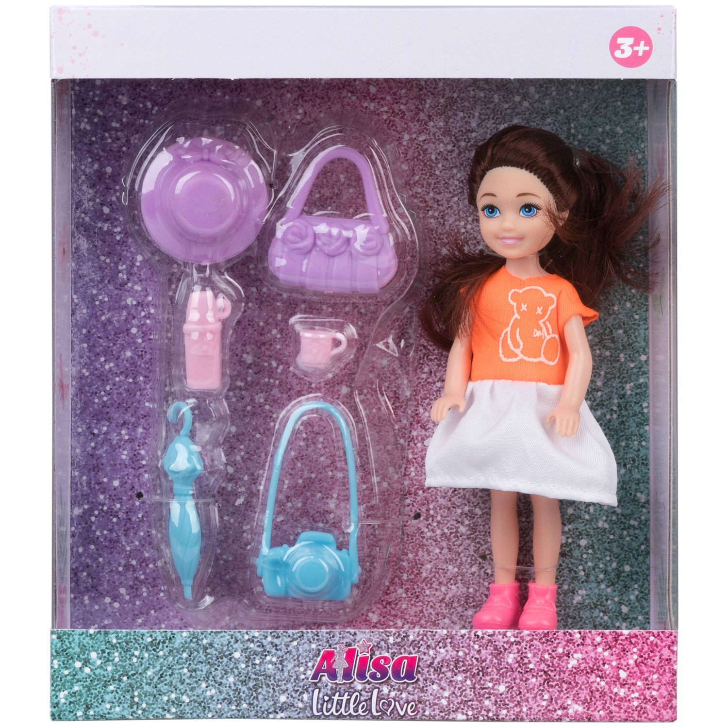 Кукла мини 1TOY высота 15,2 см Т24386 - фото 1