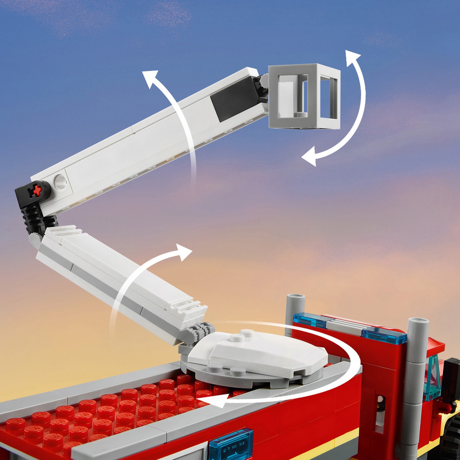 Конструктор LEGO City Fire Команда пожарных 380 дет. - фото 10