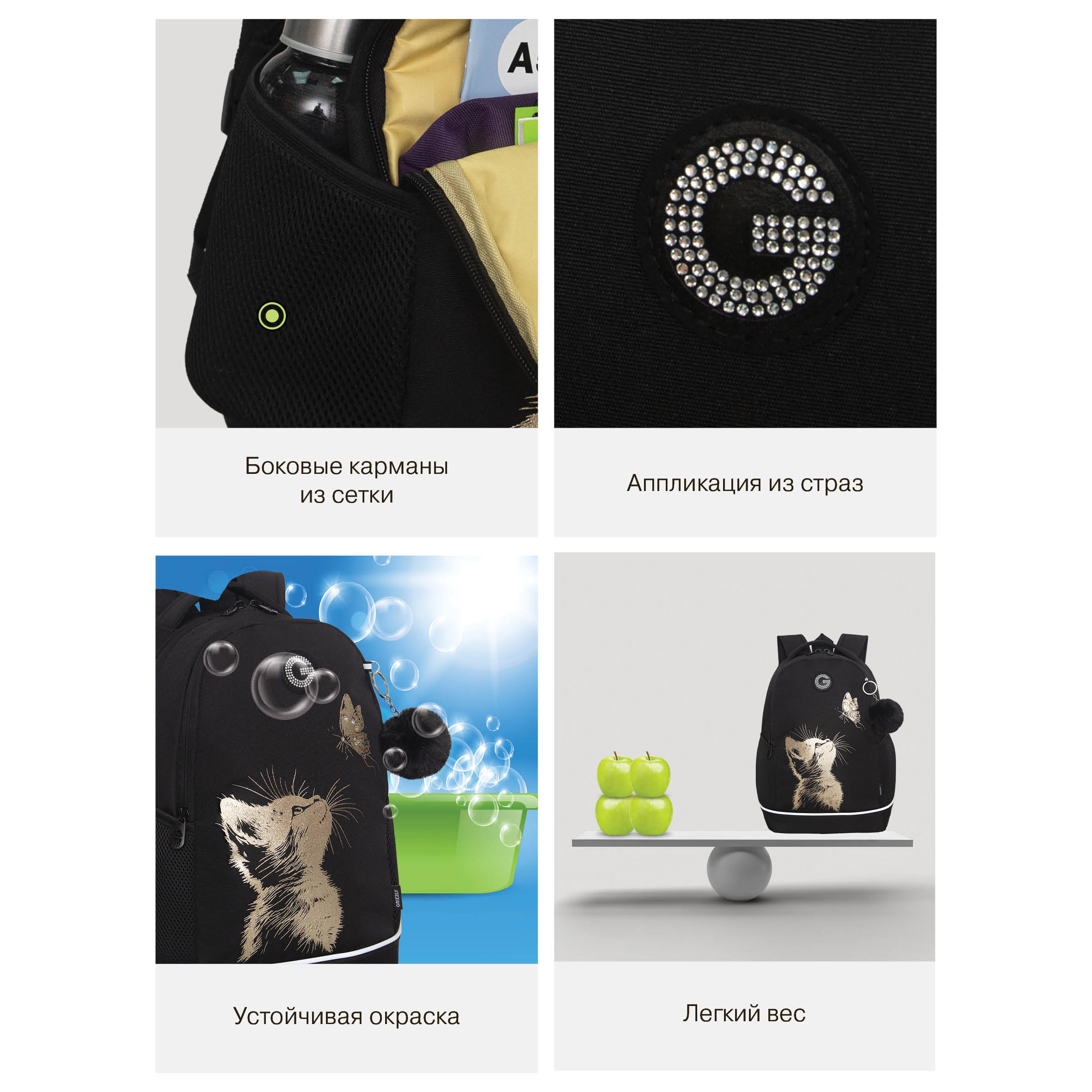 Рюкзак Grizzly для девочки - фото 13