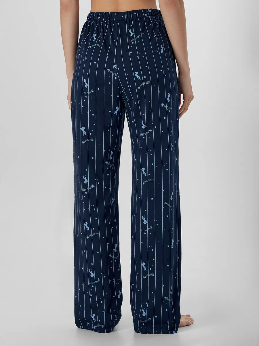 Пижама Mark Formelle (Марк Формэль) 592462/лошади на синей полоске - фото 6