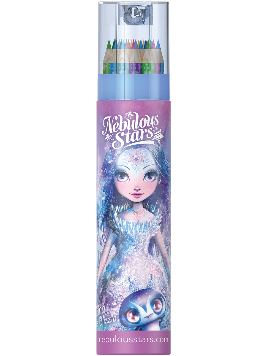 Карандаши цветные Nebulous Stars 18 шт. - фото 2