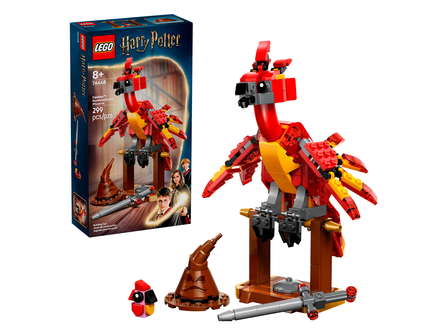 Конструктор LEGO Harry Potter Фоукс 299 дет. - фото 1
