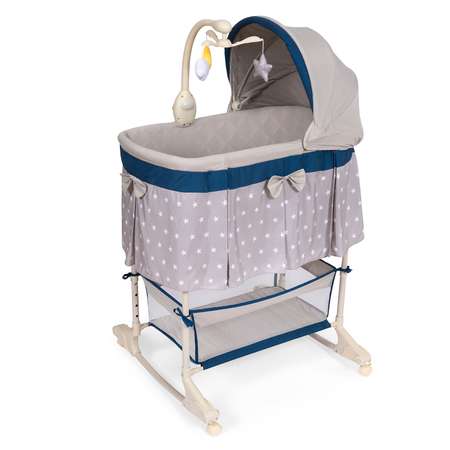 Колыбель Nuovita Classic Serenity серый