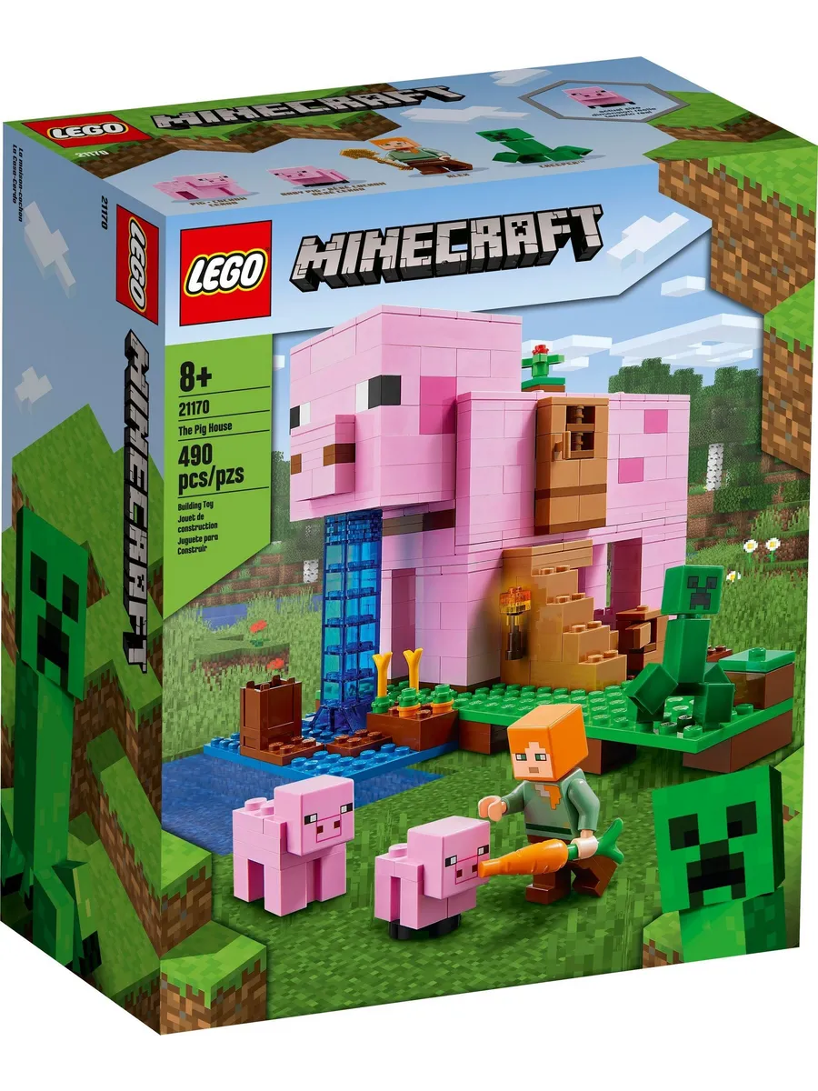 Конструктор LEGO Minecraft 490 дет. - фото 1
