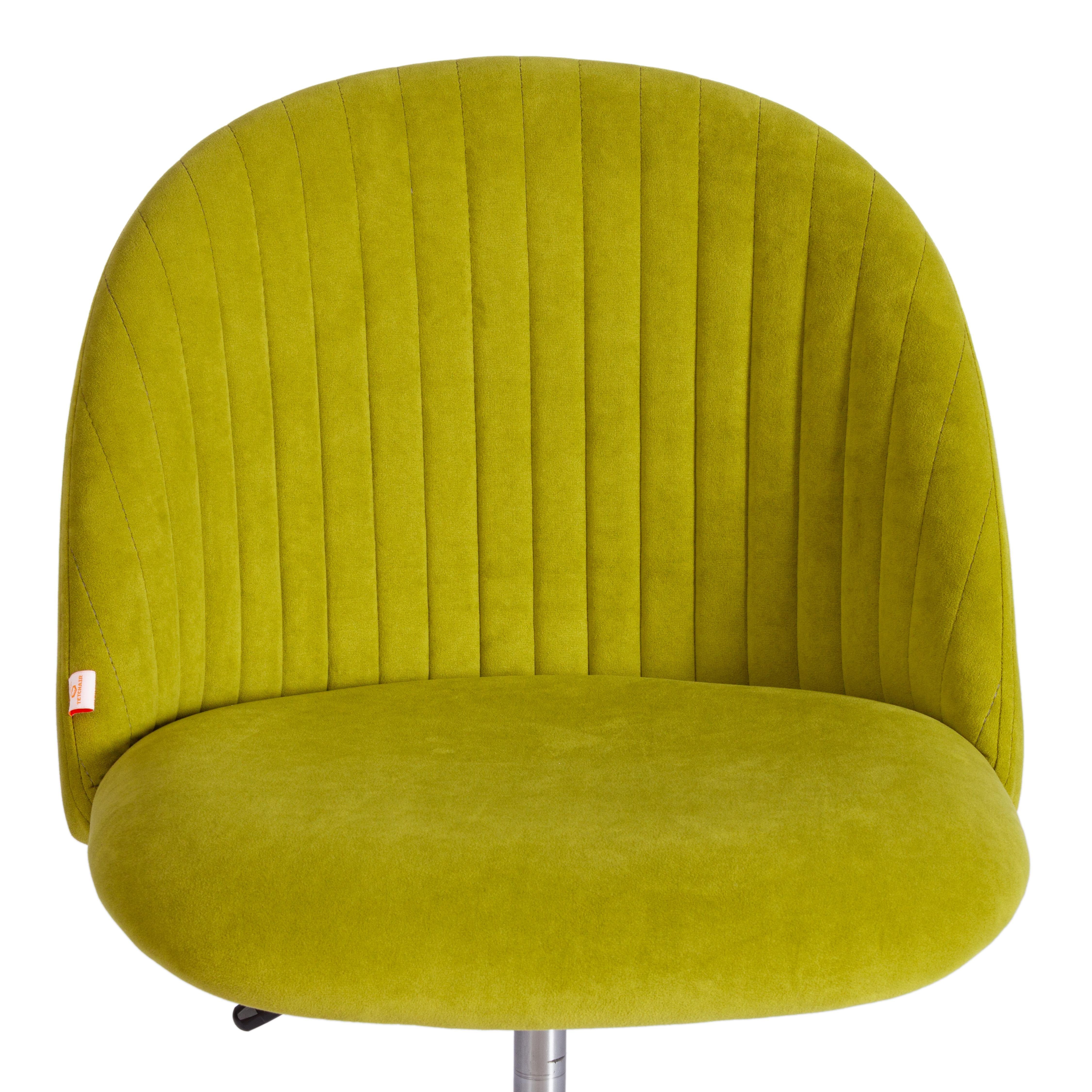 Компьютерное кресло TETCHAIR флок олива - фото 14