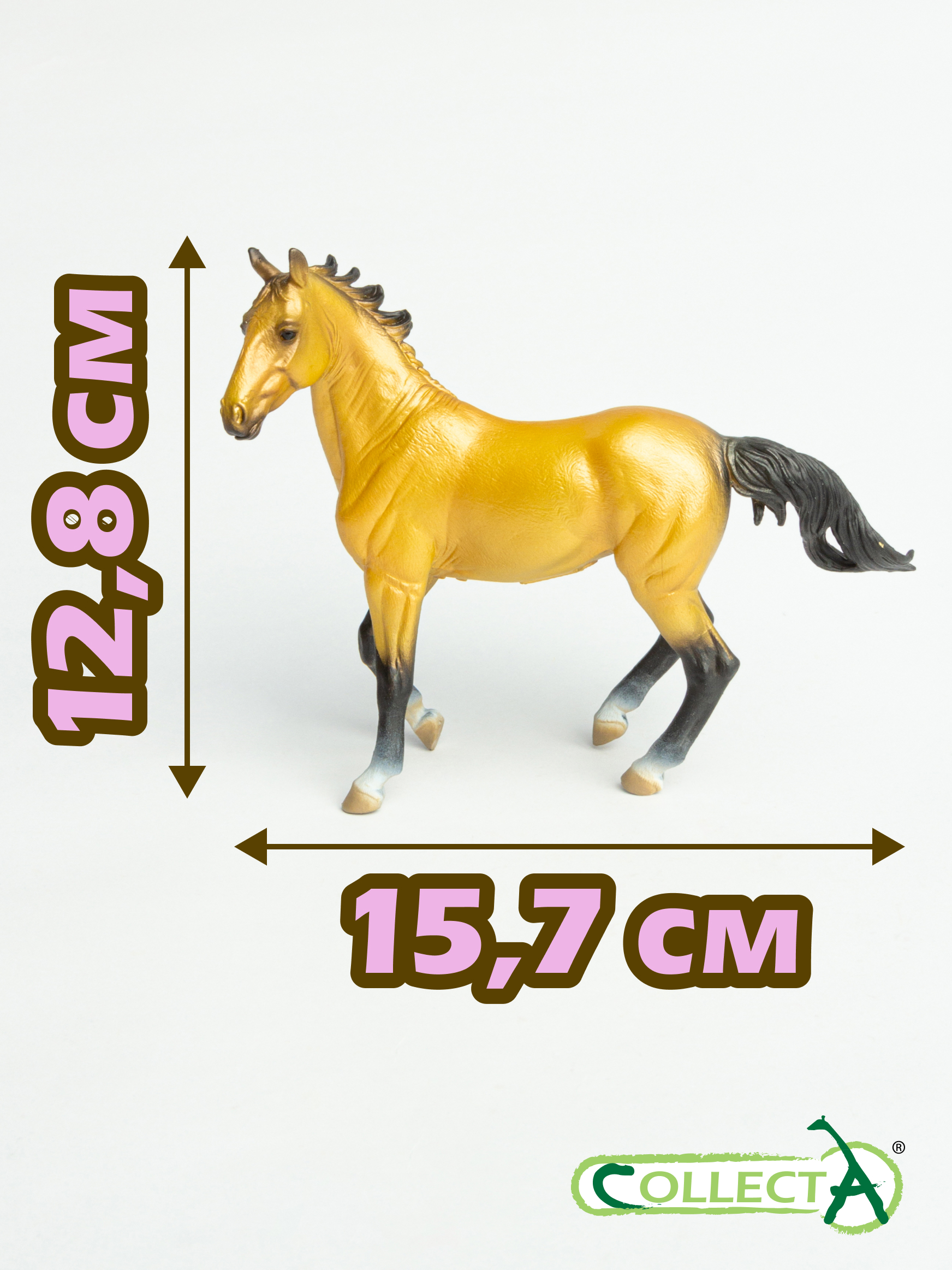 Фигурка Collecta Ахалтекинская кобыла Бакскин - фото 2