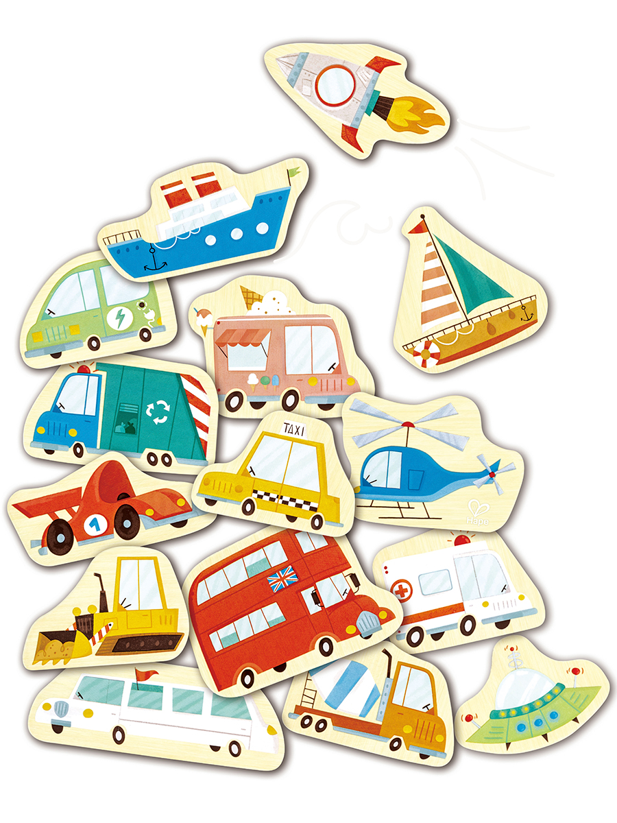 Настольная игра Hape Транспорт - фото 4